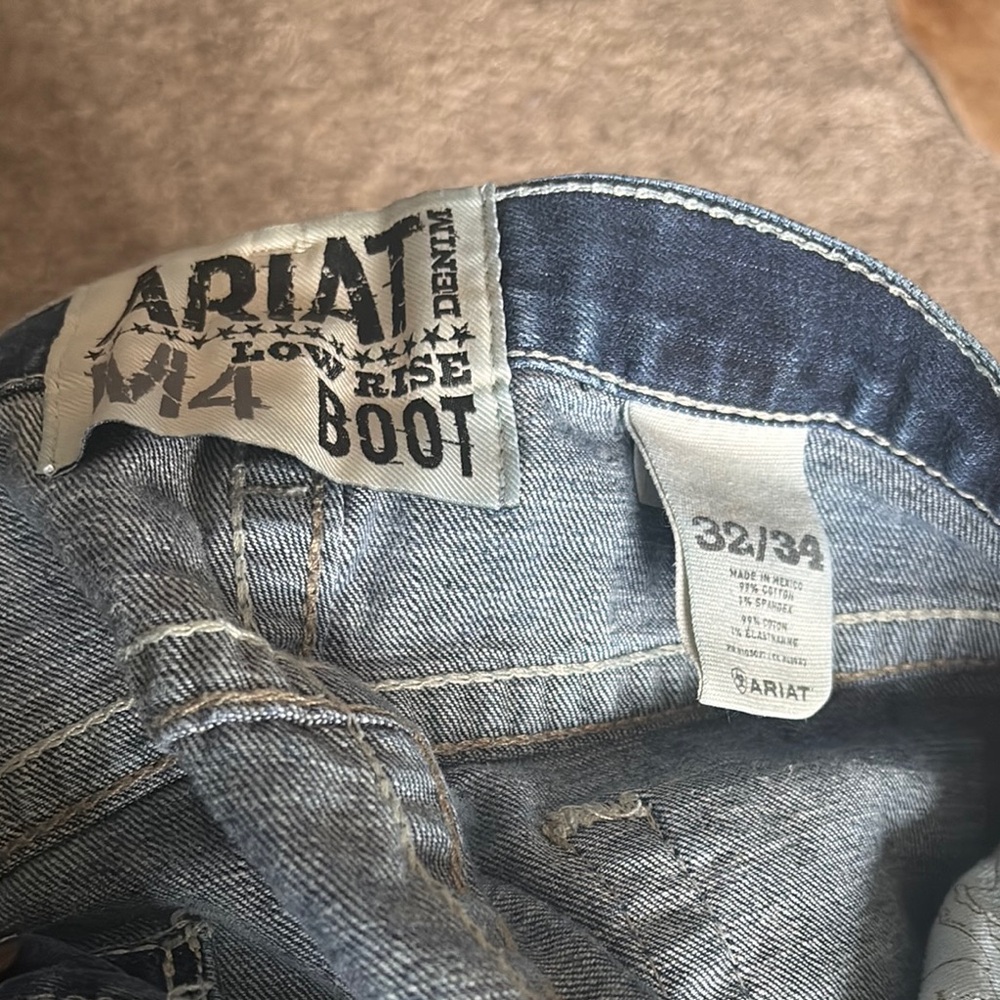Ariat Blue Denim Bootcut Jeans